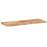 vidaXL Étagères flottantes 4 Pièces 100x30x2 cm acacia massif à l'huile