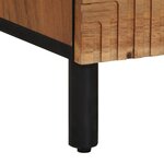vidaXL Buffet 40x33x75 cm Bois Massif Acacia