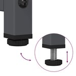 vidaXL Meuble TV anthracite 100 5x39x60 5 cm acier laminé à froid