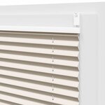 vidaXL Store plissé 90x150 cm Crème