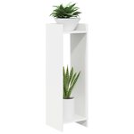 vidaXL Support de Plante 2 pièces Blanc 30 x 30 x 100 cm