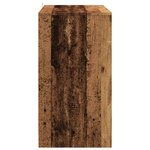 vidaXL Buffet vieux bois 70x41x75 cm bois d'ingénierie