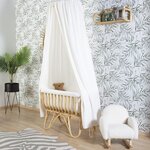 Childhome chaise à bascule pour enfants peluche blanc cassé