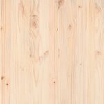 vidaXL Canapés d'angle de jardin 2 Pièces bois de pin massif