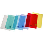 Protège-cahier cristalux sans rabats PVC 22/100ème 21 x 29 7 cm jaune CALLIGRAPHE