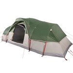 vidaXL Tente à dôme 11 personnes vert imperméable