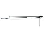 vidaXL Cadre de store rétractable électrique Anthracite 2 5 x 2 m