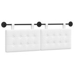 vidaXL Tête de lit suspendue tissu
