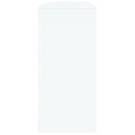 vidaXL Table console blanc 100x35x76 5 cm bois d'ingénierie