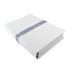 Chemise Dos Extensible Balacron Et Sangle Scratch. - Blanc - Exacompta