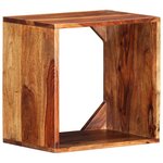 Vidaxl table d'appoint 40x30x40 cm bois solide