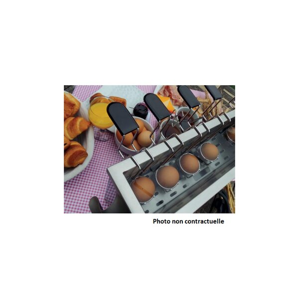 Panier cuiseur à oeufs en inox - 1 oeuf - sofraca -  -  10x7 5x21mm