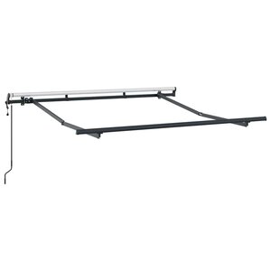 vidaXL Cadre de auvent Anthracite 2.5 x 2 m Métal