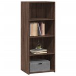 vidaXL Buffet haut chêne marron 50x41x124 cm bois d'ingénierie