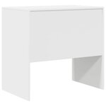 vidaXL Bureau Blanc 80 x 50 x 76 cm