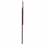 vidaXL Tête de lit Chêne brun 135 cm Bois d'ingénierie