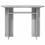 vidaXL Table console Sonoma gris 100 x 39 5 x 75 cm Bois d'ingénierie
