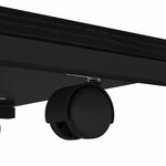 vidaXL Table d'appoint Chêne noir 50 x 35 x 55 5 cm Bois d'ingénierie