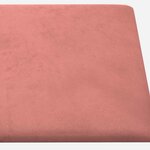 vidaXL Tête de lit murale 12 Pièces Rose Velours