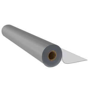 vidaXL Rouleau mat de protection de table 0 9x15 m 1 6 mm PVC