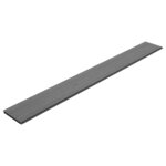 vidaXL Ensemble de clôture WPC 5 Carré 872x187 cm Gris