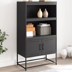 vidaXL Buffet haut rose 68 5x38 5x107 cm acier
