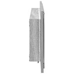 vidaXL Miroir Sonoma gris 90 x 8.5 x 37 cm Bois d'ingénierie