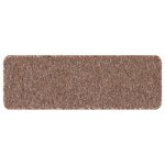vidaXL Tapis Antidérapants pour Escaliers 15 Pièces Marron 60 x 25 cm PP