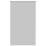 vidaXL Store enrouleur occultant 124 4 x 175 cm largeur du tissu 120 cm gris