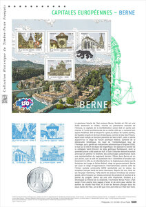 Document philatélique - Capitales Européennes - Berne