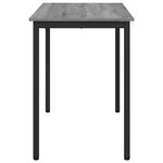 vidaXL Table de salle à manger / Table de repas MÉTAL