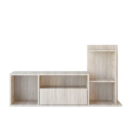 Homemania meuble tv sumatra 120x30x30/65 cm sonoma