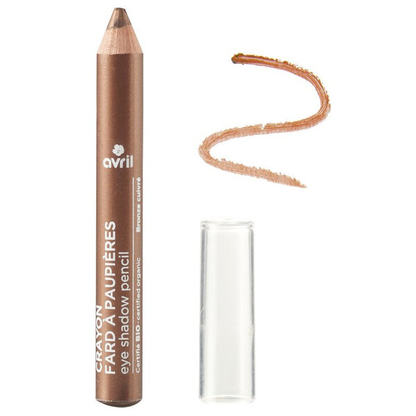 Avril - crayon fard à paupières certifié bio - bronze cuivré