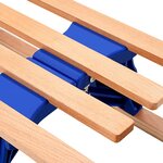 vidaXL Traîneau pliable en bois 110 cm