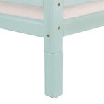 4 pieds de lit 20 cm FOOT bleu clair