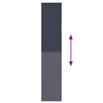 vidaXL Store enrouleur occultant largeur du tissu 55 7 cm polyester