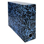 Boite Transfert Dos 90mm Annonay - Bleu - X 5 - Exacompta