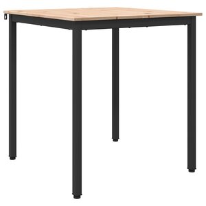 vidaXL Table de salle à manger / Table de repas Naturel