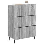 vidaXL Armoire à tiroirs 66 x 34 5 x 92 cm Bois d'ingénierie