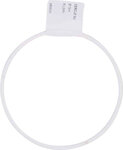 Armature abat-jour cercle Ø 10 cm blanc