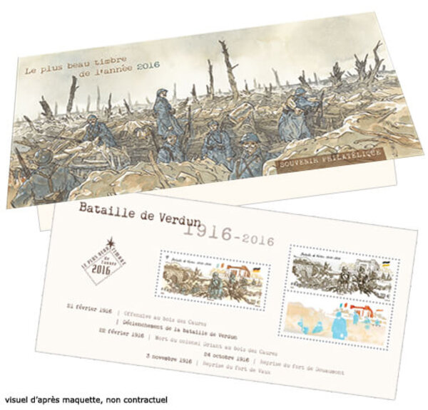Souvenir - Plus Beau Timbre de l'Année 2016