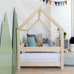 Lit cabane enfant TERY 120 x 190 Blanc