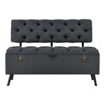 Banquette de rangement malmöhus siège rabattable gris foncé 03_0006447