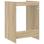 vidaXL Armoire pour machine à laver Sonoma 67 5 x 62 x 97 cm