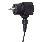 Lame d'eau rectangulaire à LED 45 cm en acier inoxydable pour piscine