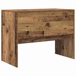 vidaXL Bureau Bois Ancien 100 x 50 x 76 cm