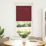 vidaXL Store plissé rouge bordeaux 55x100 cm largeur du tissu 54 4 cm