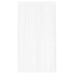 vidaXL Rideau en fils 2 Pièces 140 x 250 cm Blanc