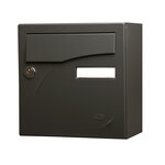 Boîte aux lettres Préface compact gris terre d’ombre ral 7022s