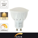 Ampoule led smart lighting  culot gu10  6 5w cons. (35w eq.)  lumière blanc chaud